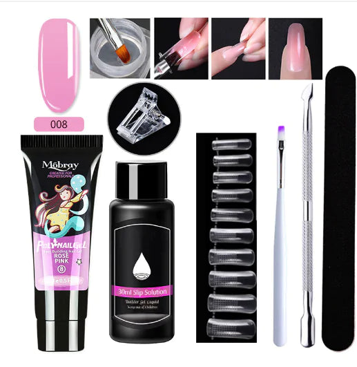 "Mobray Poly Gel Nail Kit"