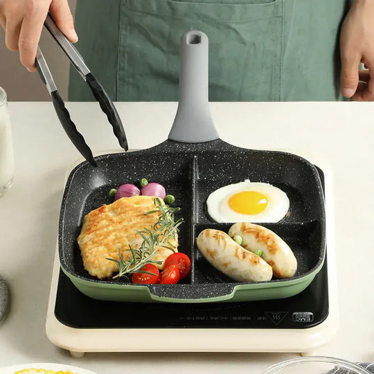 “3 Meal Non-Stick Frying Pan”