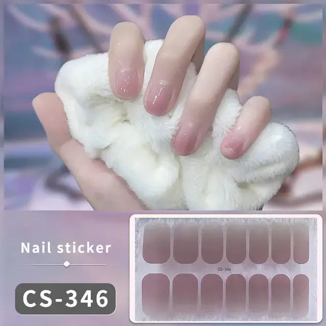 “Gel Nail Stickers”