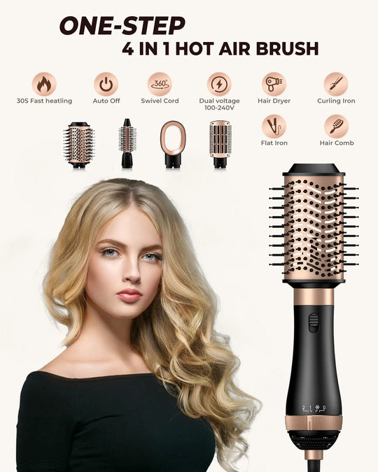 "Professional One Step Hair Dryer Brush"